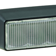 Federal Signal IPX300-2 IMPAXX LED Exterior/Perimeter Light, Class 2, Surface Mount, Clear Lens with Amber LEDs