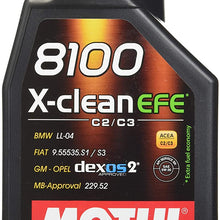 Motul MTL107210 8100 5w30 X-Clean EFE1 Liter, 33.81 Fluid_Ounces