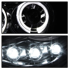 Spyder Auto 5009142 LED Halo Projector Headlights Chrome/Clear