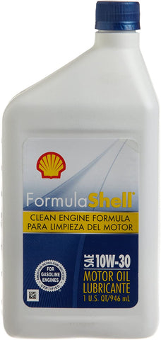 FormulaShell 550024081-12PK SAE 10W-30 Motor Oil - 1 Quart, (Pack of 12)