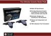 CD1847H Front Ultimate Ceramic Brake Pads+Hardware Kit