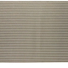 VioletLisa All Aluminum Air Condition Condenser 1 Row Compatible with 2006-2011 Rio 1.6L 2006-2011 Rio5 1.6L L4 Without Oil Cooler