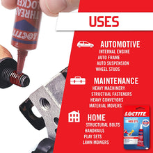 Loctite 209741 Heavy Duty Threadlocker, 0.2 oz, Red 271, 0.2