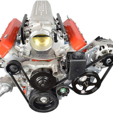 ICT Billet Corvette LS Alternator & Power Steering Pump Bracket Accessory Kit Turbo LS1 551521X-1