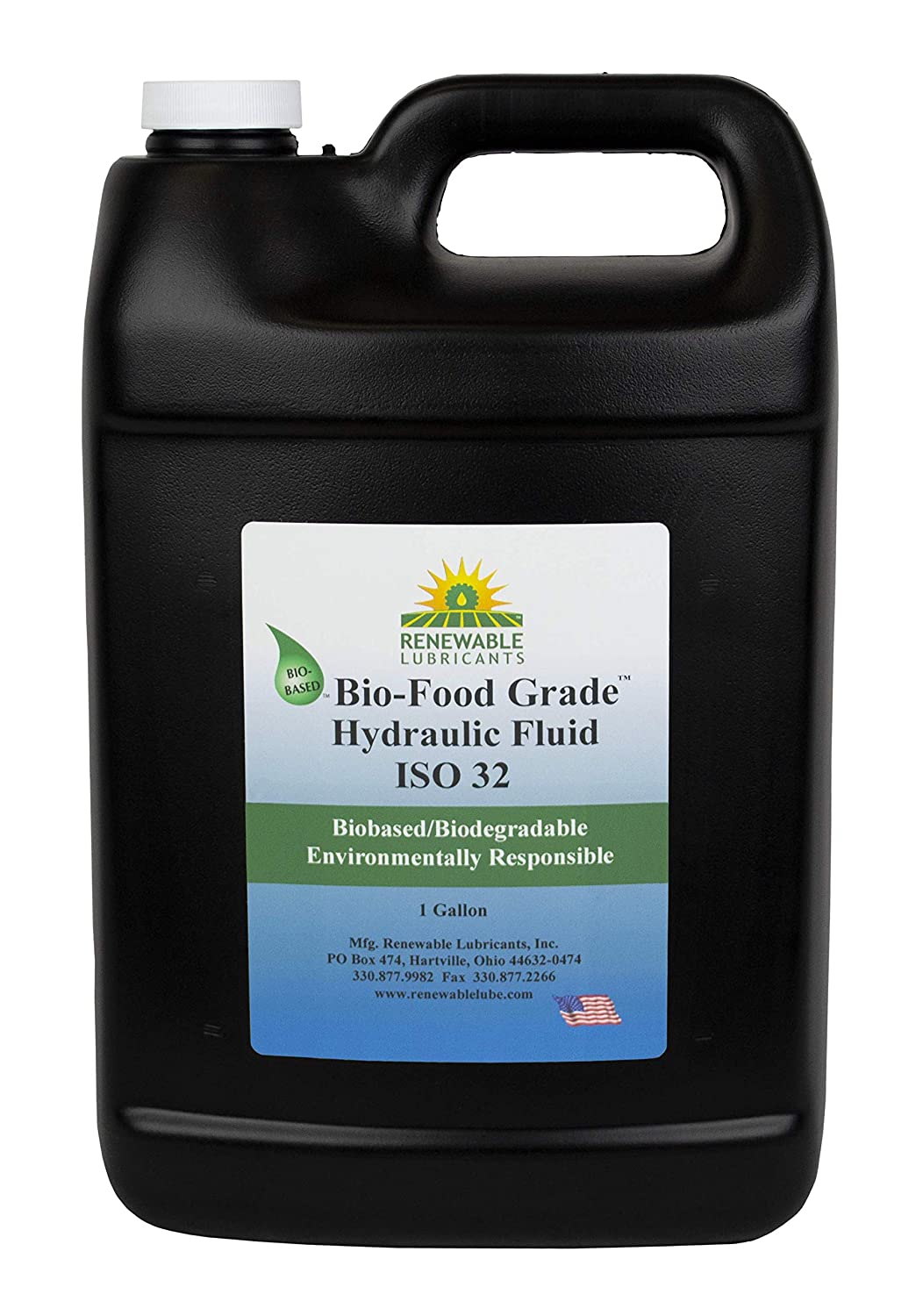 Bio-Food Grade Hydraulic Fluid, 1 gal, ISO 32