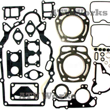 Compatible with John Deere/Kawasaki Engine FD590 / FD590V Complete Engine Gasket Set