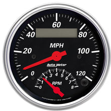 AUTO METER 1481 Designer Black Tach/Speedo Combo,3.375 in.