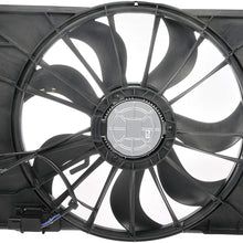 Dorman 621-526XD Engine Cooling Fan Assembly for Select Chrysler / Dodge Models, Black (OE FIX)
