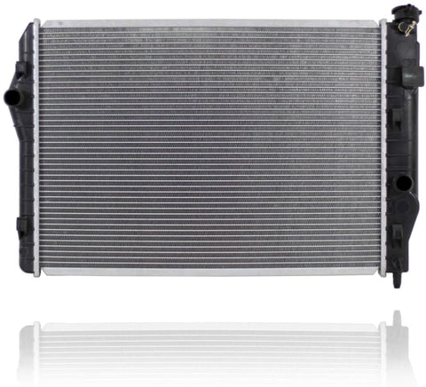 Radiator - PACIFIC BEST INC. For/Fit 98-02 Chevrolet Camaro V8 5.7L Manual Transmission - Plastic Tank, Aluminum Core - 52471357