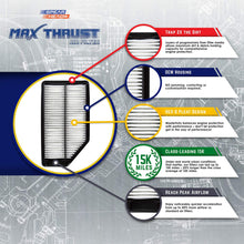 Spearhead MAX THRUST Performance Engine Air Filter For Low & High Mileage Vehicles - Increases Power & Improves Acceleration (MT-065)