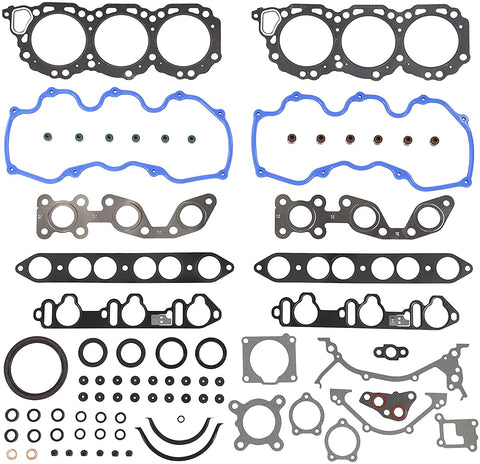 DNJ Full Gasket/Sealing Set FGS6039 For 99-04 Nissan/Frontier, Xterra, Quest 3.3L V6 SOHC Naturally Aspirated, Supercharged designation VG33E