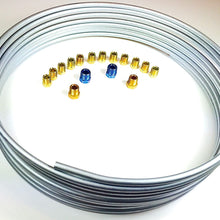 Brake Line Kit - 25' of 1/4" Coil/Roll with Fittings