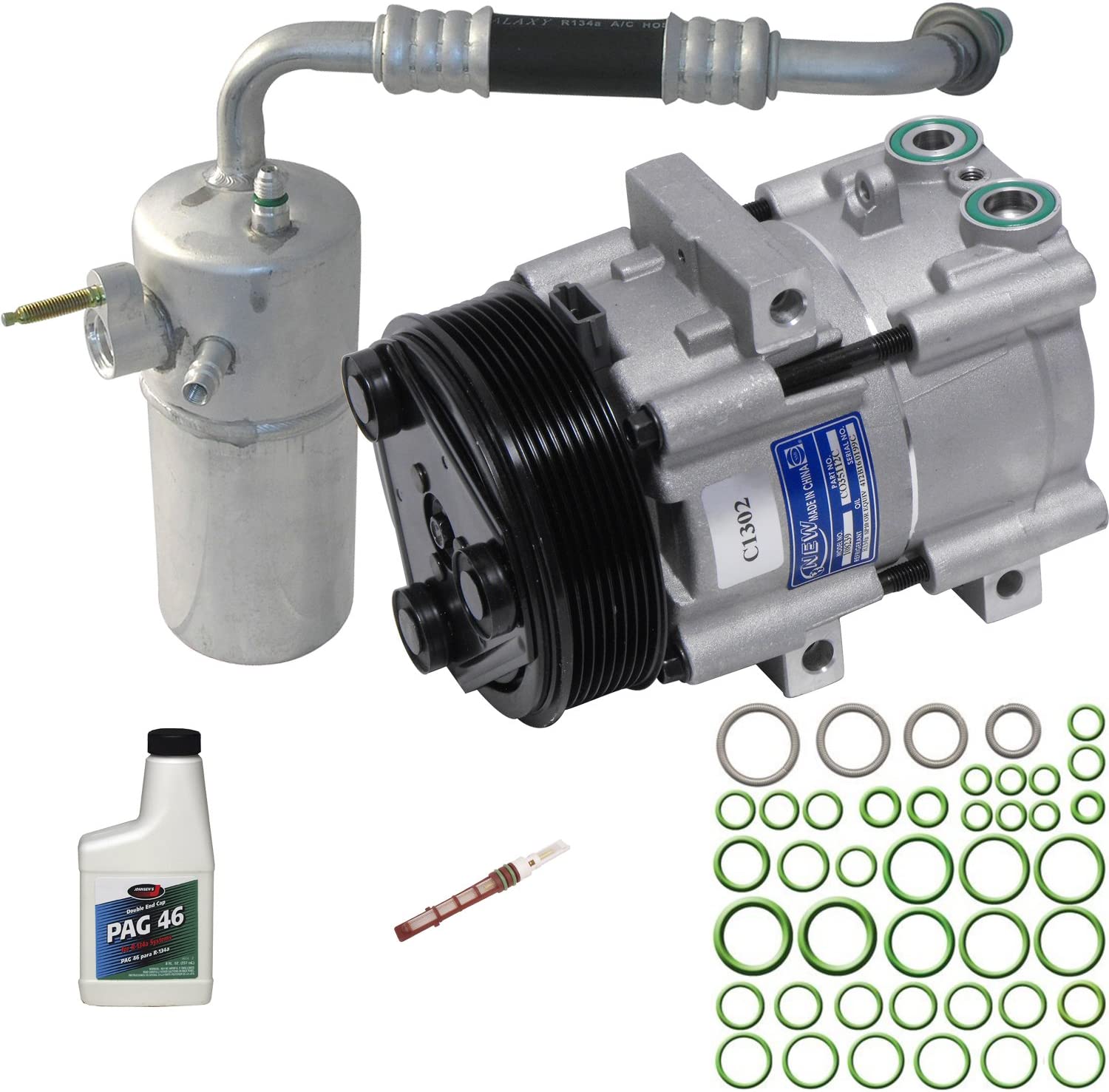 Universal Air Conditioner KT 4152 A/C Compressor and Component Kit