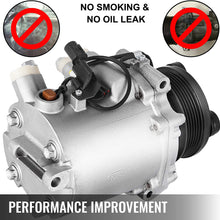 Mophorn AKC200A564 7813A068 7813A350 7813A010 AKC200A221 MSC90CAS Universal Air Conditioner AC Compressor SD7V16 for 2007-2012 Mitsubishi Outlander Lancer L4 2.0L 2.4L 97486 97487