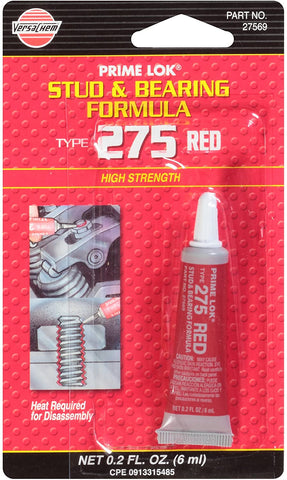 Versachem 27569 Red Thread Locker - 6 ml