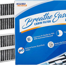 Spearhead Premium Breathe Easy Cabin Filter, Up to 25% Longer Life w/Activated Carbon (BE-161)