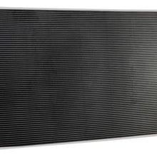 ALLOYWORKS 3 Row Core Full Aluminum Radiator For 2008 2009 2010 Ford F-250 F-350 F-450 F-550 Super Duty 6.4L V8 Diesel