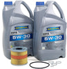 Blau J1A5106-B Motor Oil Change Kit - Compatible with 1997-99 Audi A8 w/ 8 Cylinder 4.2L Engine - 5w30