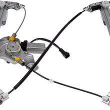 Dorman 741-968 Rear Driver Side Power Window Motor and Regulator Assembly for Select Ford / Lincoln Models