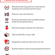 Rear Dynamic Friction Company Brake Drum Hardware Kit 370-67032