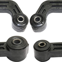 Sway Bar Link Compatible with 1993-2007 Subaru Impreza Set of 4 Front and Rear Passenger and Driver Side