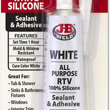 J-B Weld 32325 Ultimate Copper High Temperature RTV Silicone Gasket Maker and Sealant - 3 oz. - Copper