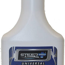 Throttle Muscle TM8666 - Steer+ Universal Power Steering Fluid 12 Oz Import or Domestic Universal Heavy Duty Top Off Fluid