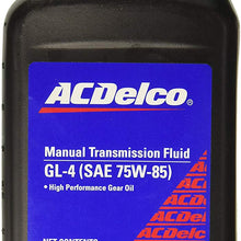 ACDelco 10-4104 1 Pack Manual Transmission Fluid