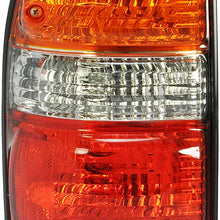 Left Driver Side Tail Light Lamp for 2001-2004 Toyota Tacoma TO2800139 8156004060 - Include the bulb