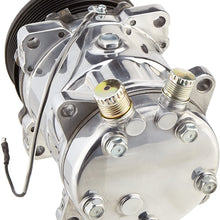 Tuff Stuff 4515NB6G Polished Serpentine 508 R134A Compressor