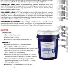 Boost Performance Products CleanBoost Diesel Duty 15W40 Premium Diesel Engine Oil - 5 Gallon