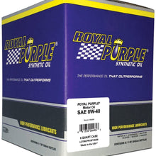 Royal Purple 06484-6PK API-Licensed SAE 0W-40 High Performance Synthetic Motor Oil - 1 qt. (Case of 6)
