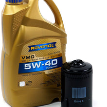 Blau J1A5054-E Motor Oil Change Kit - Compatible with 2000-05 VW Passat w/ 4 Cylinder 1.8T Engine - 5w40