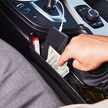 Matuku Car Console Organizer Gap Filler - Seat Gap Filler Car Seat Gap Organizer, Car Accessories Interior with Premium PU Leather, Car Pocket Organizer - Set of 2 for Phone Money Cards Keys Remote