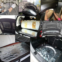 SHINEHOME Heat Shield Sound Deadener Deadening Heat Insulation Mat Noise Insulation and Dampening Mat Heat Proof Mat 72 inches x 40 inches 6mm 236mil