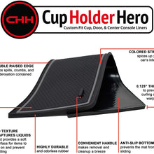 CupHolderHero for Honda Pilot 2016-2020 Custom Liner Accessories – Premium Cup Holder, Console, and Door Pocket Inserts 31-pc Set (Gray Trim)