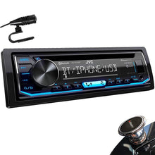 JVC KD-TD70BT 1-Din CD Receiver Featuring Bluetooth/USB/Pandora/iHeartRadio/Spotify/FLAC/13-Band EQ + MAGNET