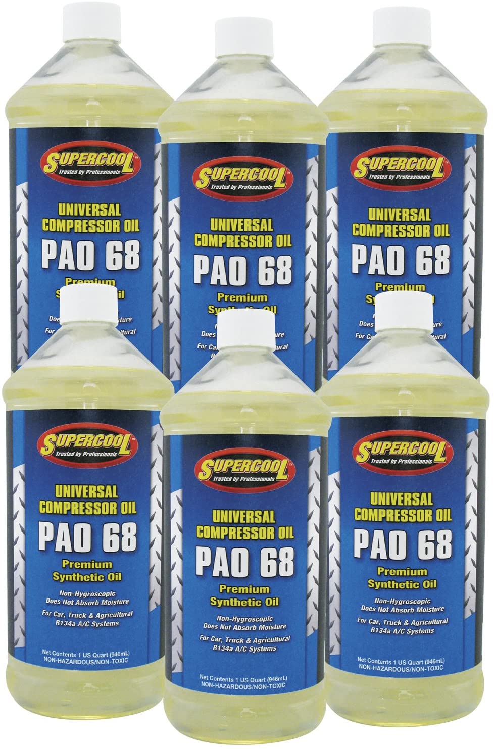 TSI Supercool 25411-6CP PAO Synthetic Lubricant 32. Fluid_Ounces, 6 Pack
