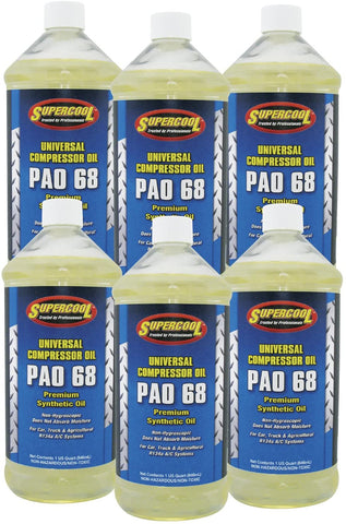 TSI Supercool 25411-6CP PAO Synthetic Lubricant 32. Fluid_Ounces, 6 Pack