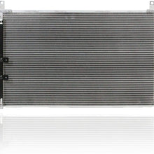 A-C Condenser - PACIFIC BEST INC. For/Fit 4462 14-18 Infiniti Q50 Hybrid With Receiver & Dryer