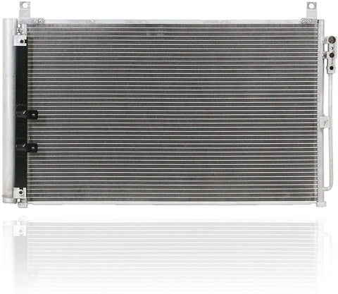 A-C Condenser - PACIFIC BEST INC. For/Fit 4462 14-18 Infiniti Q50 Hybrid With Receiver & Dryer