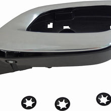 Dorman 88656 Front Driver Side Interior Door Handle for Select Chevrolet Models, Chrome Lever