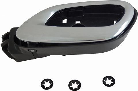 Dorman 88656 Front Driver Side Interior Door Handle for Select Chevrolet Models, Chrome Lever