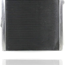 Radiator - PACIFIC BEST INC. For/Fit 07-10 BMW X5 3.0L L6 - Without Integrated Oil Cooler / 4.8L V8 Gas-Engine - 17117585036