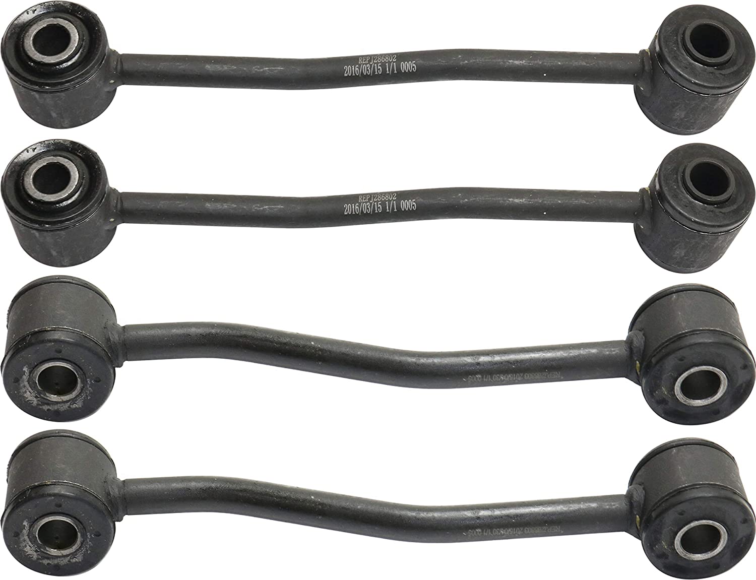 Sway Bar Link Compatible with 1999-2004 Jeep Grand Cherokee Set of 4 Front and Rear Passenger and Driver Side