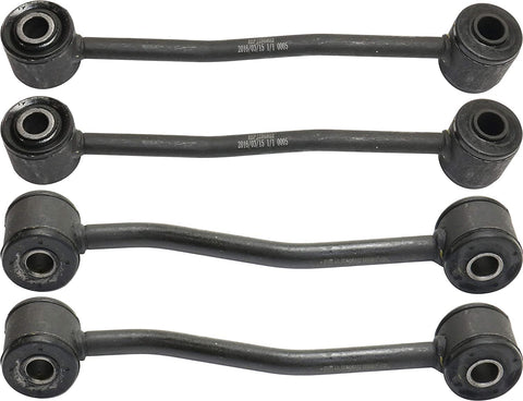 Sway Bar Link Compatible with 1999-2004 Jeep Grand Cherokee Set of 4 Front and Rear Passenger and Driver Side