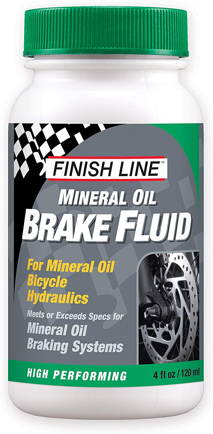 Finish Line High Performance Mineral Oil Brake Fluid, 4 oz