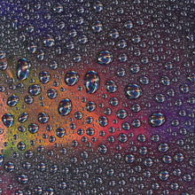 ATMOMO Holographic Laser Black Chrome Vinyl Sheet Car Wrap Film Self Adhesive Sticker 59.8'' x 23.6''