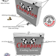 Champion Cooling, 3 Row All Aluminum Radiator for Ford Mustang, CC338