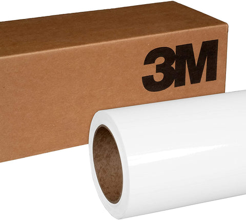 3M 2080 G10 Gloss White 5ft x 3ft (15 Sq/ft) Car Wrap Vinyl Film